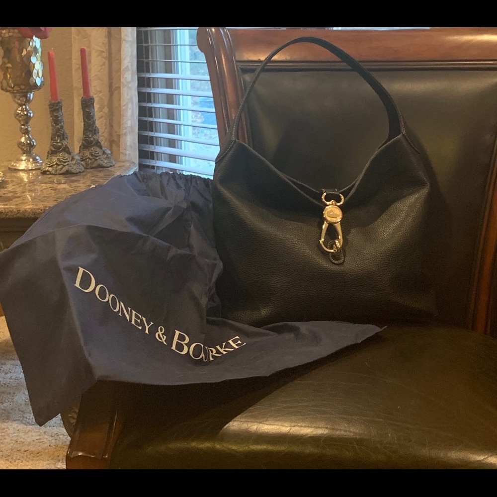 Dooney & Bourke Logo Lock Shoulder Bag